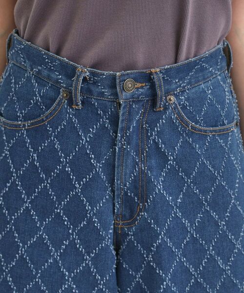 SHOO・LA・RUE / シューラルー デニムパンツ | 【S-LL】こなれ見え リボン付き アソートデニムワイドパンツ | 詳細19