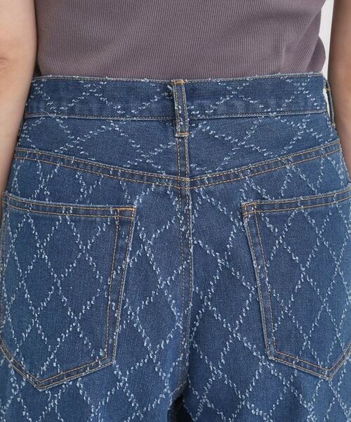 SHOO・LA・RUE / シューラルー デニムパンツ | 【S-LL】こなれ見え リボン付き アソートデニムワイドパンツ | 詳細20