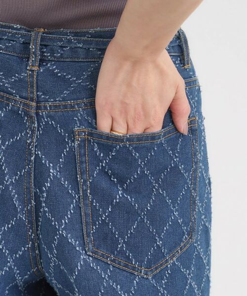 SHOO・LA・RUE / シューラルー デニムパンツ | 【S-LL】こなれ見え リボン付き アソートデニムワイドパンツ | 詳細22