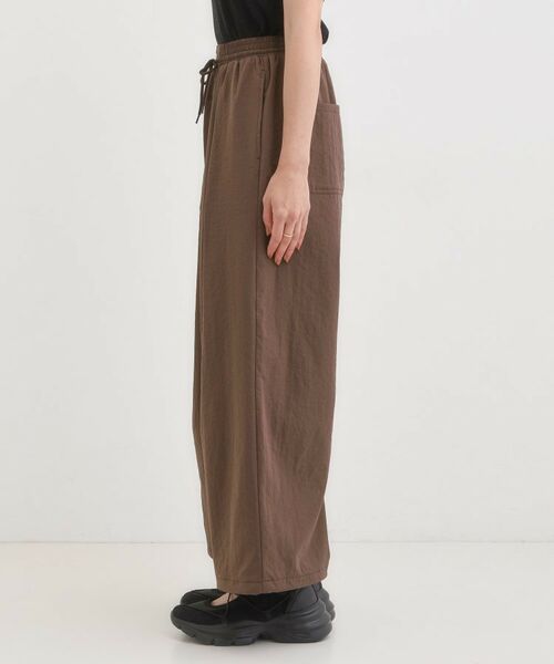 SHOO・LA・RUE / シューラルー パンツ | 【2WAY/S-LL】シルエット変化を楽しめる ドロスト ワイドカーブパンツ | 詳細16