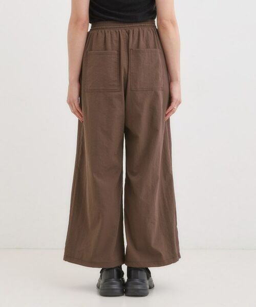 SHOO・LA・RUE / シューラルー パンツ | 【2WAY/S-LL】シルエット変化を楽しめる ドロスト ワイドカーブパンツ | 詳細17