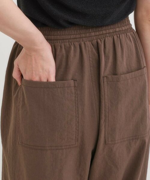 SHOO・LA・RUE / シューラルー パンツ | 【2WAY/S-LL】シルエット変化を楽しめる ドロスト ワイドカーブパンツ | 詳細19
