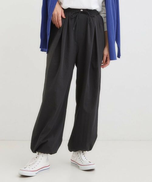 SHOO・LA・RUE / シューラルー パンツ | 【2WAY/S-LL】シルエット変化を楽しめる ドロスト ワイドカーブパンツ | 詳細3