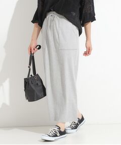 SHOO・LA・RUE / シューラルー ロング・マキシ丈スカート | 【セルフカット可/吸水速乾/抗菌防臭】着回ししやすい カットリブナロースカート