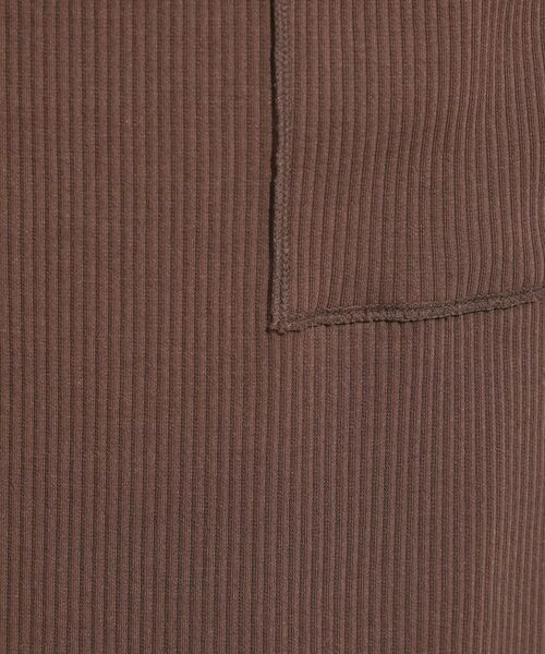 SHOO・LA・RUE / シューラルー ロング・マキシ丈スカート | 【セルフカット可/吸水速乾/抗菌防臭】着回ししやすい カットリブナロースカート | 詳細16