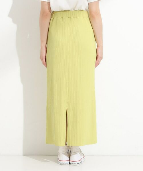 SHOO・LA・RUE / シューラルー ロング・マキシ丈スカート | 【セルフカット可/吸水速乾/抗菌防臭】着回ししやすい カットリブナロースカート | 詳細27