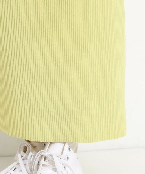 SHOO・LA・RUE / シューラルー ロング・マキシ丈スカート | 【セルフカット可/吸水速乾/抗菌防臭】着回ししやすい カットリブナロースカート | 詳細29