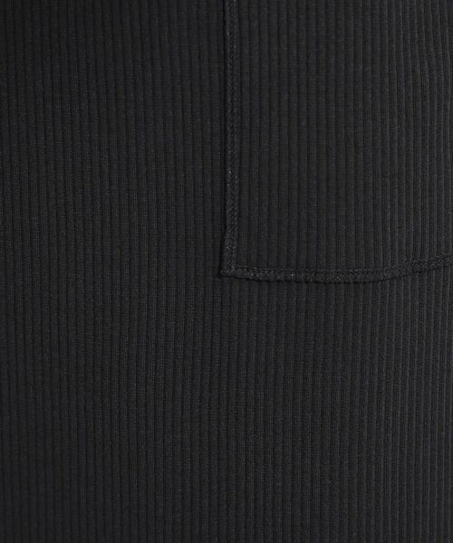 SHOO・LA・RUE / シューラルー ロング・マキシ丈スカート | 【セルフカット可/吸水速乾/抗菌防臭】着回ししやすい カットリブナロースカート | 詳細8