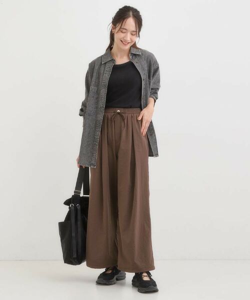 SHOO・LA・RUE / シューラルー シャツ・ブラウス | 【S-LL】こなれ感をプラスする BIGポケットデニムシャツ | 詳細22