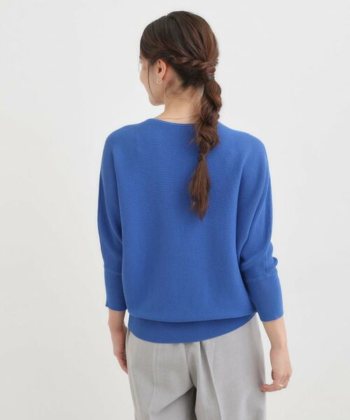 SHOO・LA・RUE / シューラルー ニット・セーター | 【洗える/毛玉になりにくい/UV】 ガータードルマン 7分袖ニット | 詳細22