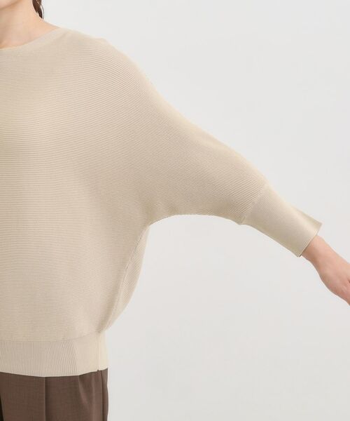 SHOO・LA・RUE / シューラルー ニット・セーター | 【洗える/毛玉になりにくい/UV】 ガータードルマン 7分袖ニット | 詳細30
