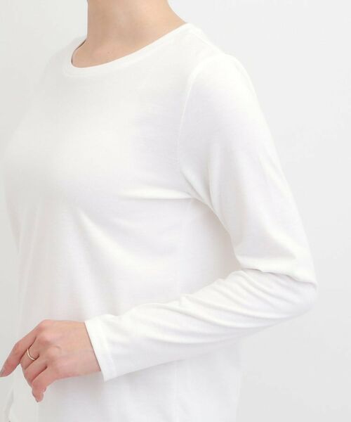 SHOO・LA・RUE / シューラルー ニット・セーター | 【2点セット/S-LL】大人のフェミニンカジュアルに ラメシャギーニットベスト+ロンT | 詳細24