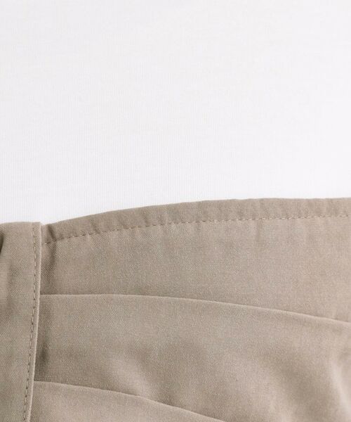 SHOO・LA・RUE / シューラルー カットソー | 【S-LL】気になるウエストもさり気なくカバー リボン風ドッキングトップス | 詳細4