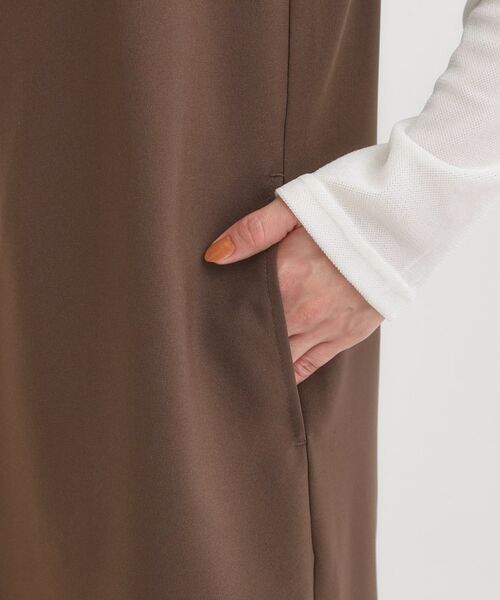 SHOO・LA・RUE / シューラルー サロペット・オールインワン | 【S-LL】大人カジュアルに ベアトップ風 キャミサロペット | 詳細15