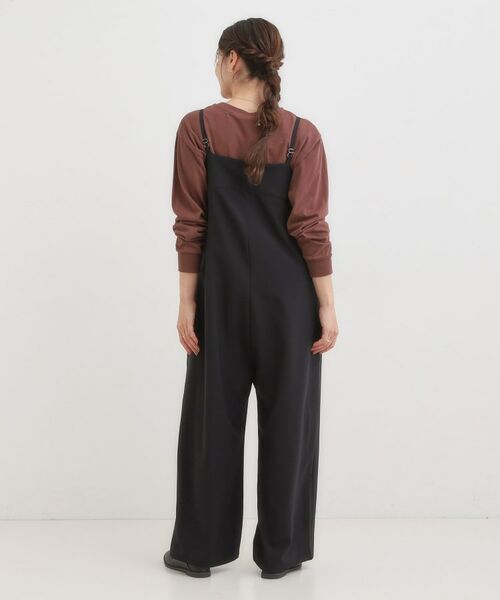 SHOO・LA・RUE / シューラルー サロペット・オールインワン | 【S-LL】大人カジュアルに ベアトップ風 キャミサロペット | 詳細3