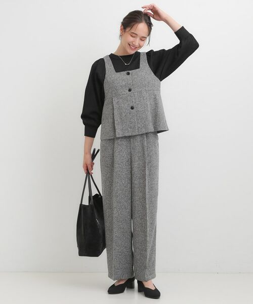 SHOO・LA・RUE / シューラルー セットアップ | 【2点セット】着るだけで決まる クラシカルなツイード調セットアップ | 詳細1