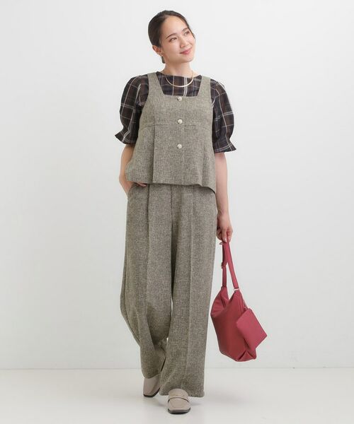 SHOO・LA・RUE / シューラルー セットアップ | 【2点セット】着るだけで決まる クラシカルなツイード調セットアップ | 詳細10