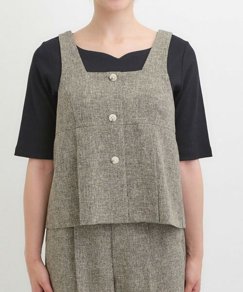 SHOO・LA・RUE / シューラルー セットアップ | 【2点セット】着るだけで決まる クラシカルなツイード調セットアップ | 詳細13