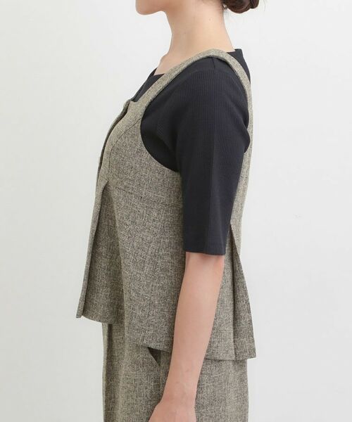 SHOO・LA・RUE / シューラルー セットアップ | 【2点セット】着るだけで決まる クラシカルなツイード調セットアップ | 詳細14