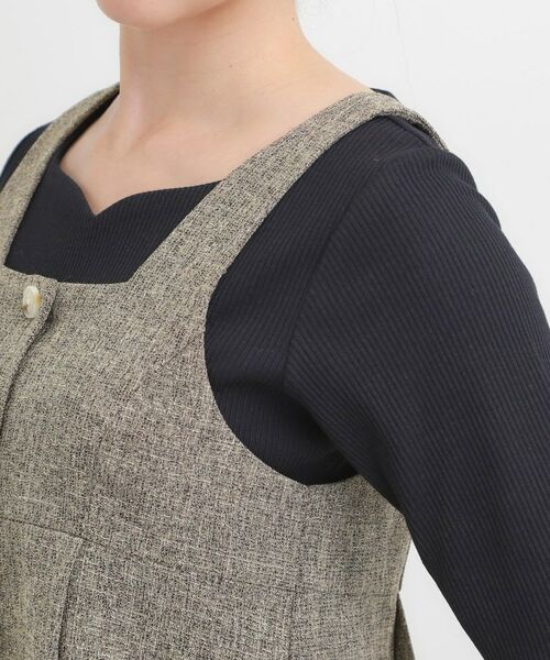 SHOO・LA・RUE / シューラルー セットアップ | 【2点セット】着るだけで決まる クラシカルなツイード調セットアップ | 詳細18