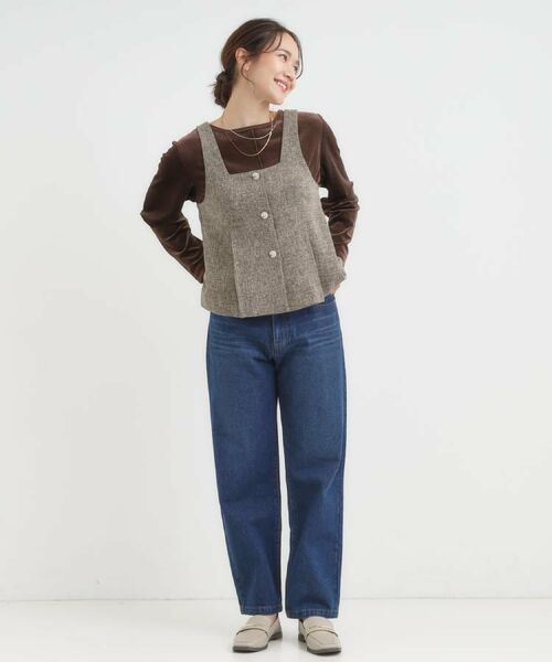 SHOO・LA・RUE / シューラルー セットアップ | 【2点セット】着るだけで決まる クラシカルなツイード調セットアップ | 詳細30