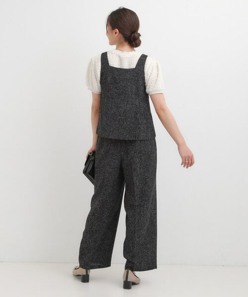 SHOO・LA・RUE / シューラルー セットアップ | 【2点セット】着るだけで決まる クラシカルなツイード調セットアップ | 詳細6