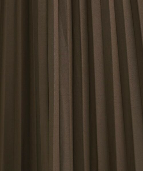 SHOO・LA・RUE / シューラルー ロング・マキシ丈スカート | 【着丈選べる】きれいめにもカジュアルにも レザー調プリーツスカート | 詳細14