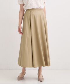 SHOO・LA・RUE / シューラルー ロング・マキシ丈スカート | 【S-LL】大人の抜け感 合皮フレアスカート