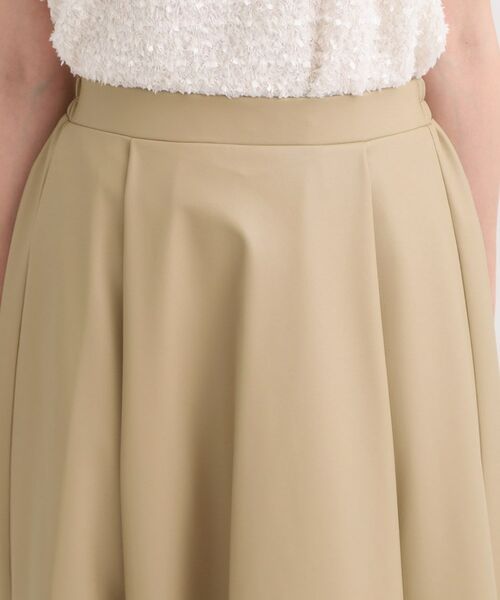 SHOO・LA・RUE / シューラルー ロング・マキシ丈スカート | 【S-LL】大人の抜け感 合皮フレアスカート | 詳細12