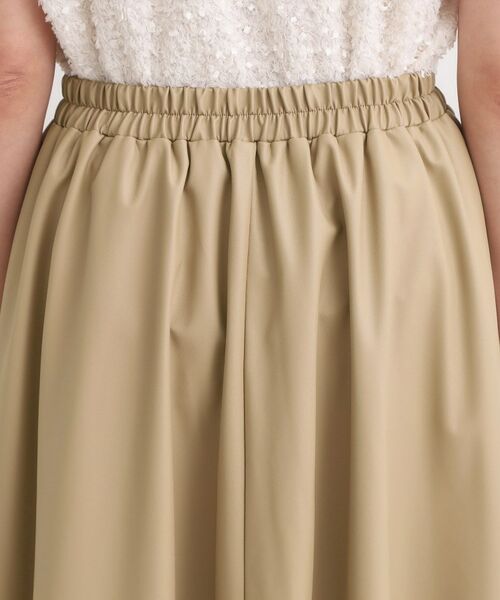 SHOO・LA・RUE / シューラルー ロング・マキシ丈スカート | 【S-LL】大人の抜け感 合皮フレアスカート | 詳細13