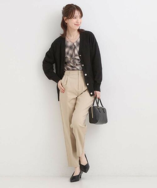 SHOO・LA・RUE / シューラルー シャツ・ブラウス | 【S-LL】1枚で華やか チェック柄フリルブラウス | 詳細20