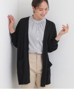 SHOO・LA・RUE / シューラルー カーディガン・ボレロ | 【洗える/体型カバー】もちもちタッチが心地よい トッパーカーディガン