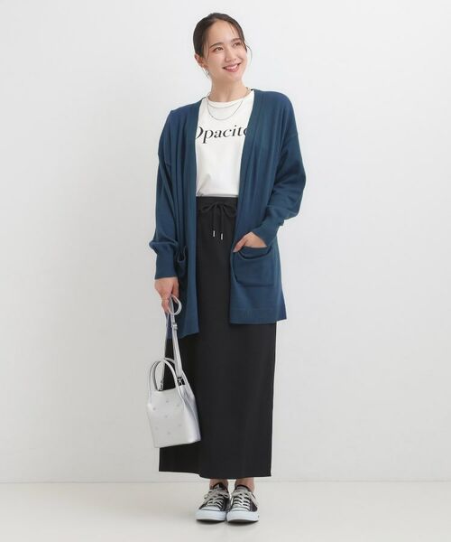 SHOO・LA・RUE / シューラルー カーディガン・ボレロ | 【洗える/体型カバー】もちもちタッチが心地よい トッパーカーディガン | 詳細15