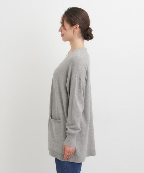 SHOO・LA・RUE / シューラルー カーディガン・ボレロ | 【洗える/体型カバー】もちもちタッチが心地よい トッパーカーディガン | 詳細18