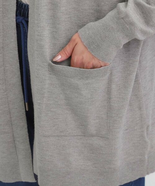 SHOO・LA・RUE / シューラルー カーディガン・ボレロ | 【洗える/体型カバー】もちもちタッチが心地よい トッパーカーディガン | 詳細23