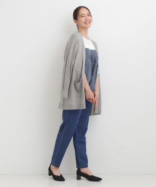 SHOO・LA・RUE / シューラルー カーディガン・ボレロ | 【洗える/体型カバー】もちもちタッチが心地よい トッパーカーディガン | 詳細3