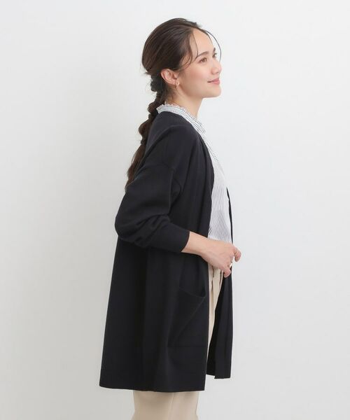 SHOO・LA・RUE / シューラルー カーディガン・ボレロ | 【洗える/体型カバー】もちもちタッチが心地よい トッパーカーディガン | 詳細6