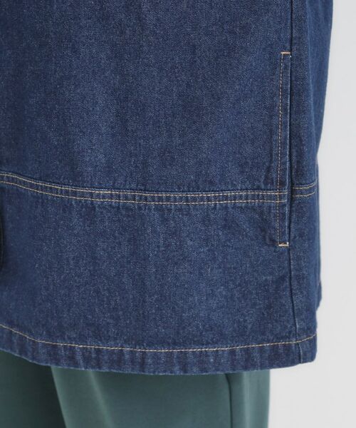 SHOO・LA・RUE / シューラルー Gジャン・デニムジャケット | 【S-LL】こなれ感ある着こなしに デニムフーディーブルゾン | 詳細16