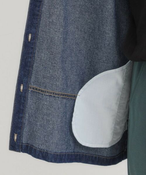 SHOO・LA・RUE / シューラルー Gジャン・デニムジャケット | 【S-LL】こなれ感ある着こなしに デニムフーディーブルゾン | 詳細17