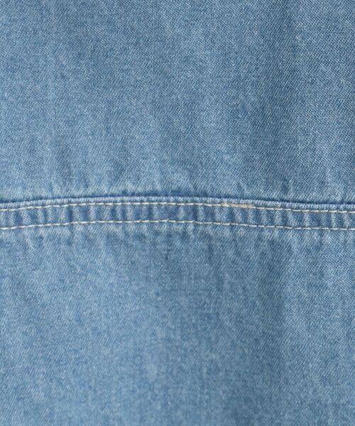 SHOO・LA・RUE / シューラルー Gジャン・デニムジャケット | 【S-LL】こなれ感ある着こなしに デニムフーディーブルゾン | 詳細4