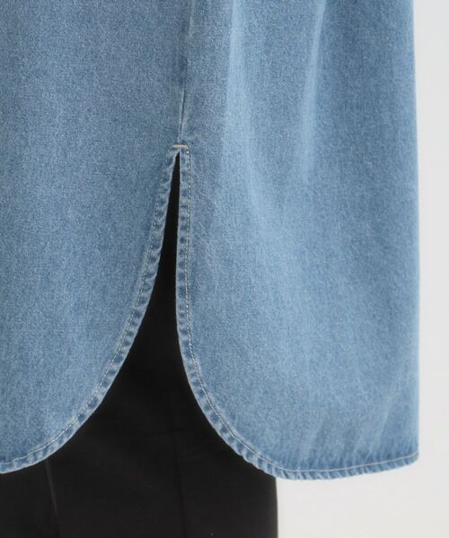 SHOO・LA・RUE / シューラルー ミニ丈・ひざ丈ワンピース | 【S-LL】ロングシーズン活躍 デニムシャツワンピース | 詳細20