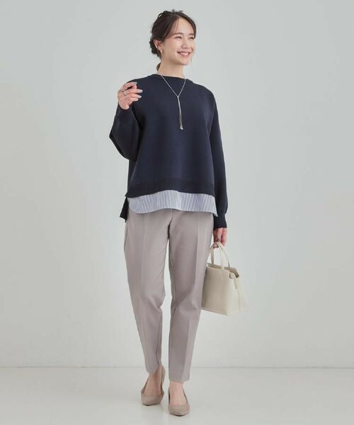 SHOO・LA・RUE / シューラルー パンツ | 【洗濯機可/S-3L/美脚シルエット】ソフトスティックパンツ | 詳細28