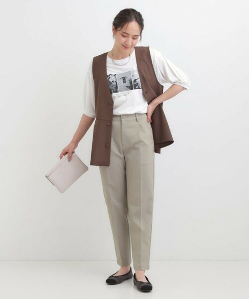 SHOO・LA・RUE / シューラルー パンツ | 【洗濯機可/S-3L/美脚シルエット】ソフトスティックパンツ | 詳細3