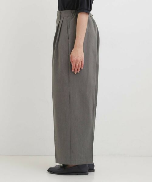 SHOO・LA・RUE / シューラルー パンツ | 【洗える/S-LL】すっきり上品きれい見え タックワイドパンツ | 詳細14