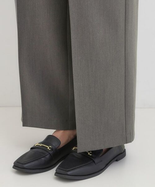 SHOO・LA・RUE / シューラルー パンツ | 【洗える/S-LL】すっきり上品きれい見え タックワイドパンツ | 詳細19