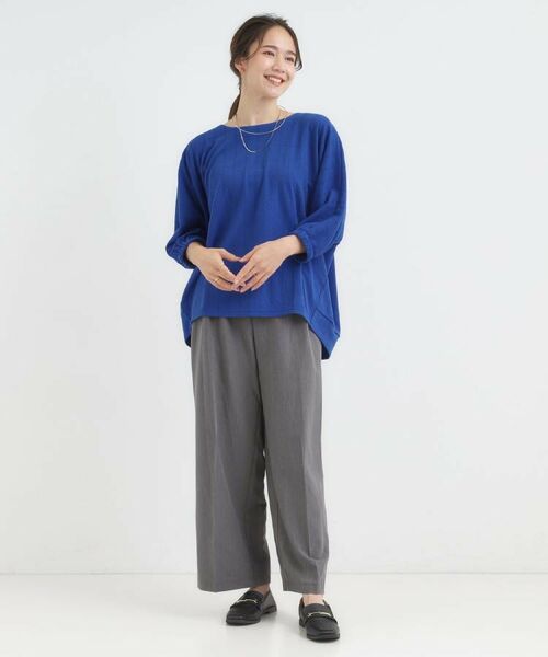 SHOO・LA・RUE / シューラルー パンツ | 【洗える/S-LL】すっきり上品きれい見え タックワイドパンツ | 詳細23