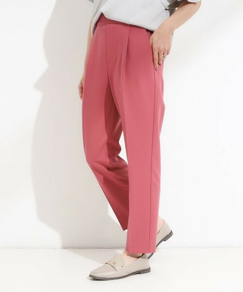 SHOO・LA・RUE / シューラルー パンツ | 【洗える/SS-LL/美脚シルエット】すっきりきれい見え テーパードパンツ | 詳細10