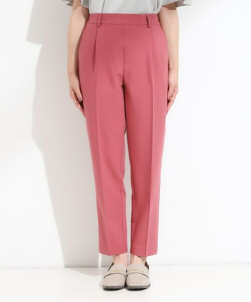 SHOO・LA・RUE / シューラルー パンツ | 【洗える/SS-LL/美脚シルエット】すっきりきれい見え テーパードパンツ | 詳細17