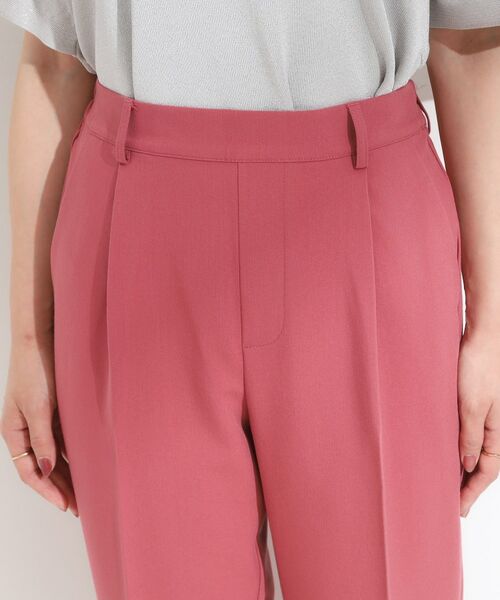 SHOO・LA・RUE / シューラルー パンツ | 【洗える/SS-LL/美脚シルエット】すっきりきれい見え テーパードパンツ | 詳細20