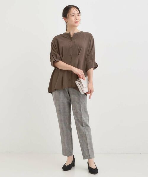 SHOO・LA・RUE / シューラルー パンツ | 【洗える/SS-LL/美脚シルエット】すっきりきれい見え テーパードパンツ | 詳細27